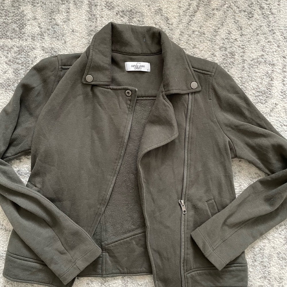 CJLA Knit motorcycle jacket